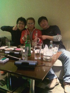 横浜の伊勢佐木町のスナックで飲んだぞー！